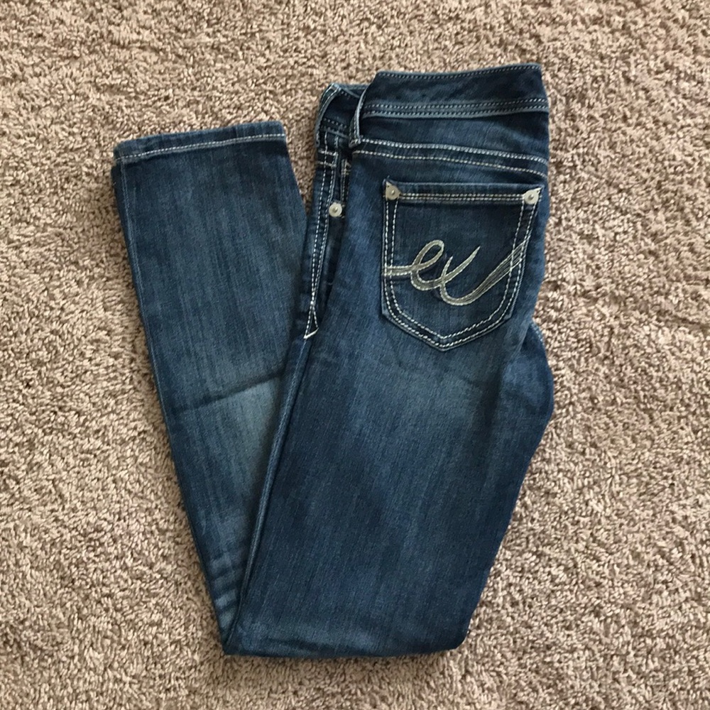 Express Jeans Stella Low Rise Skinny 0s
